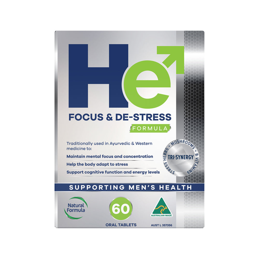 Martin Pleasance He Focus And De Stress Formula 60t