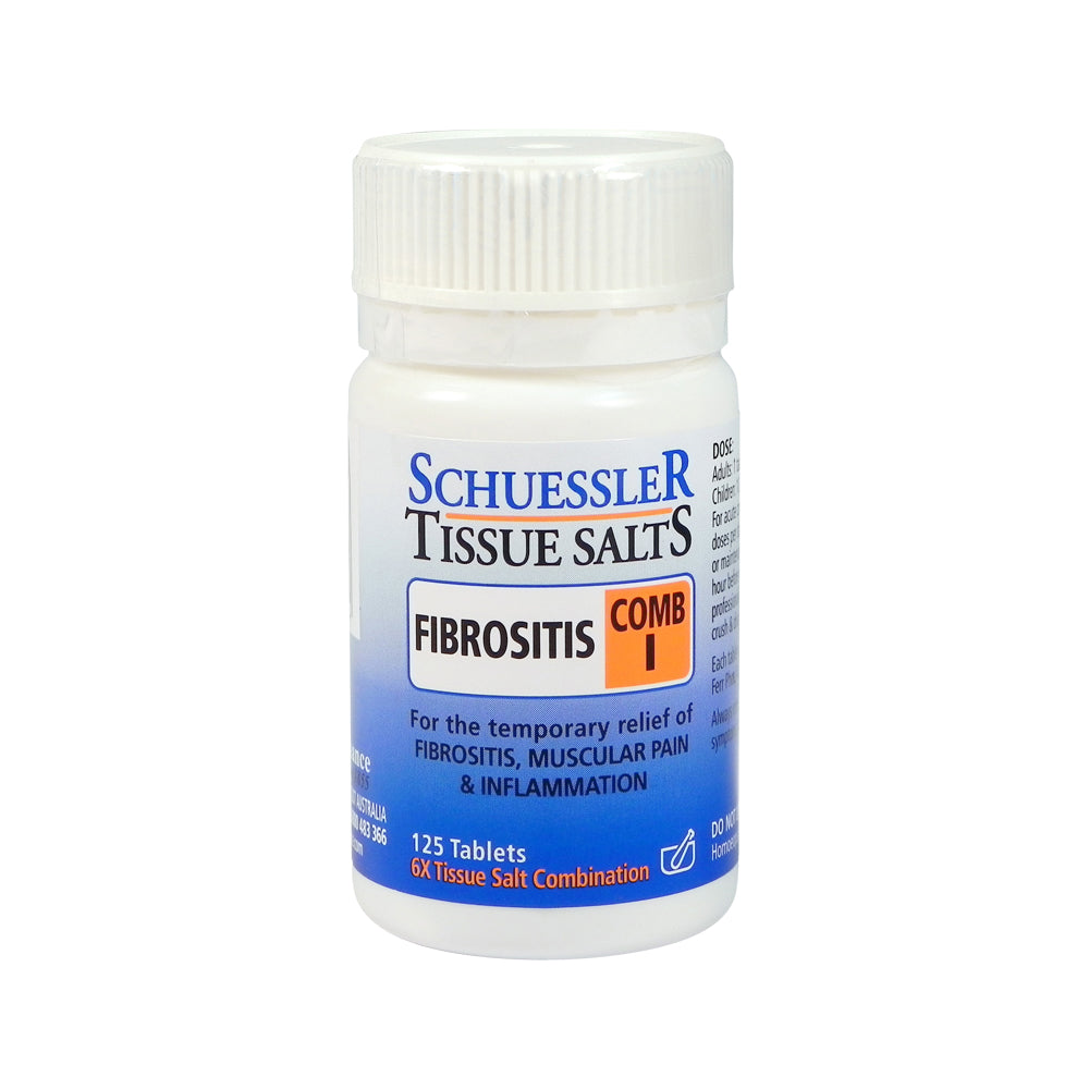 Martin Pleasance Tissue Salts Comb I -Fibrositis- 125t