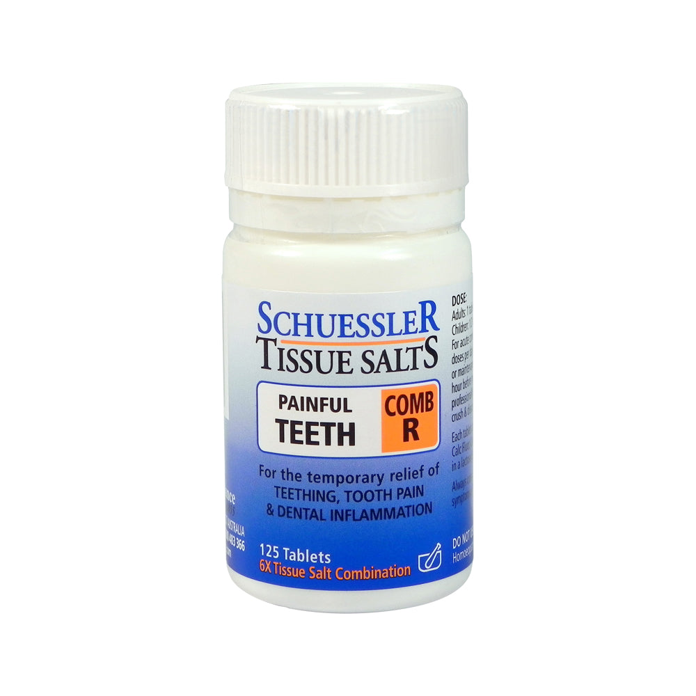 Martin Pleasance Tissue Salts Comb R -Painful Teeth- 125t