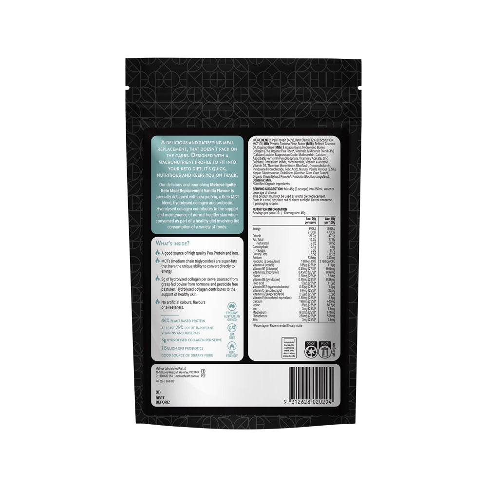 Melrose Ignite Keto Meal