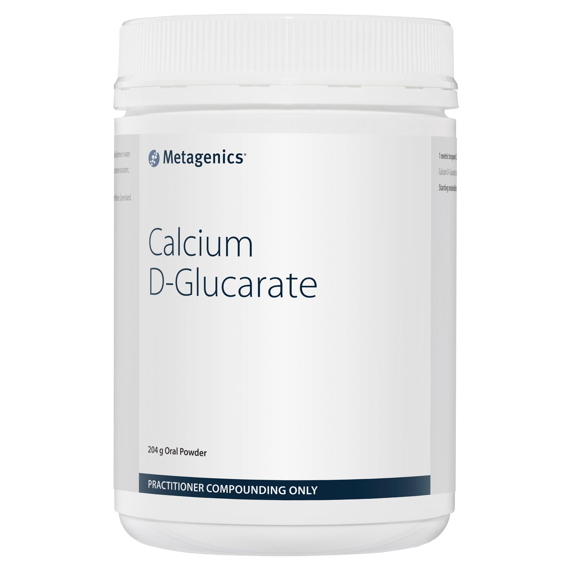 Metagenics Calcium-D-Glucarate Oral Powder 204 g