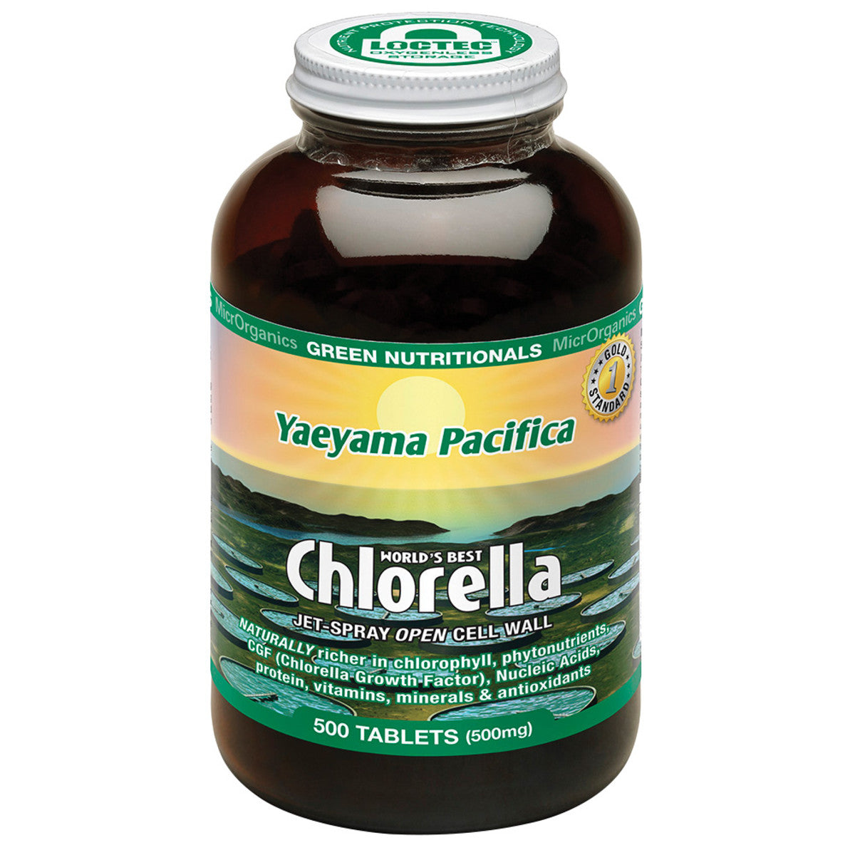 Green Nutritionals Yaeyama Pacifica Chlorella Tablets