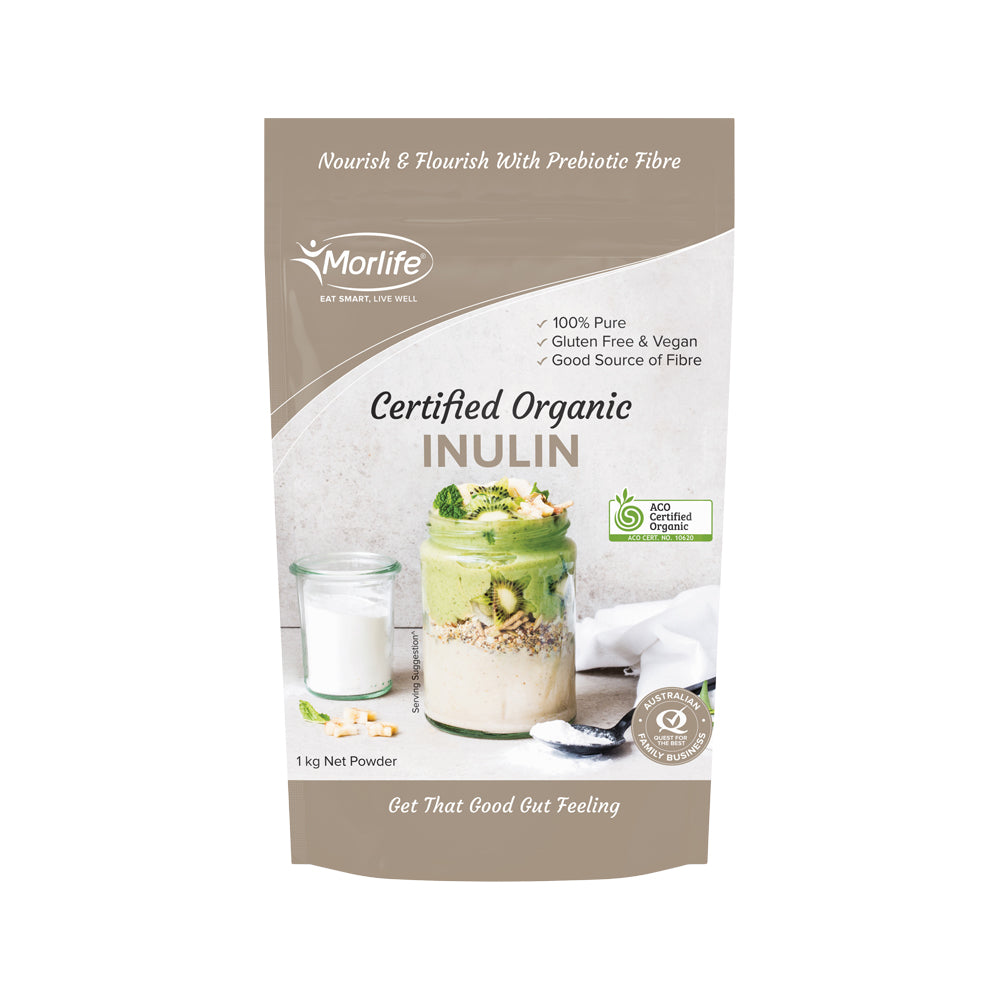Good Bug Inulin Powder Morlife Organic Inulin Powder 1kg — Health Freek