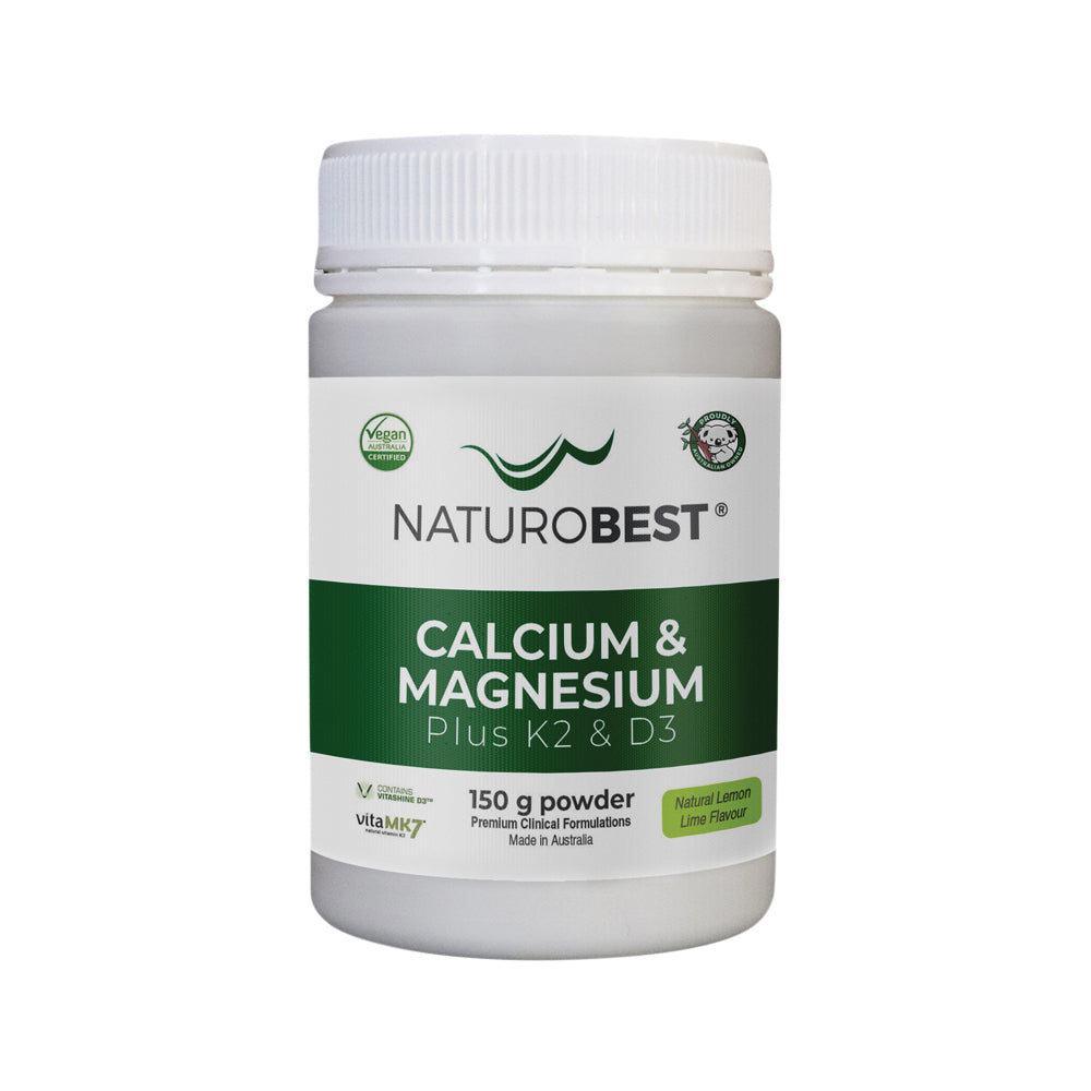 NaturoBest Calcium & Magnesium Plus K2 & D3 150g