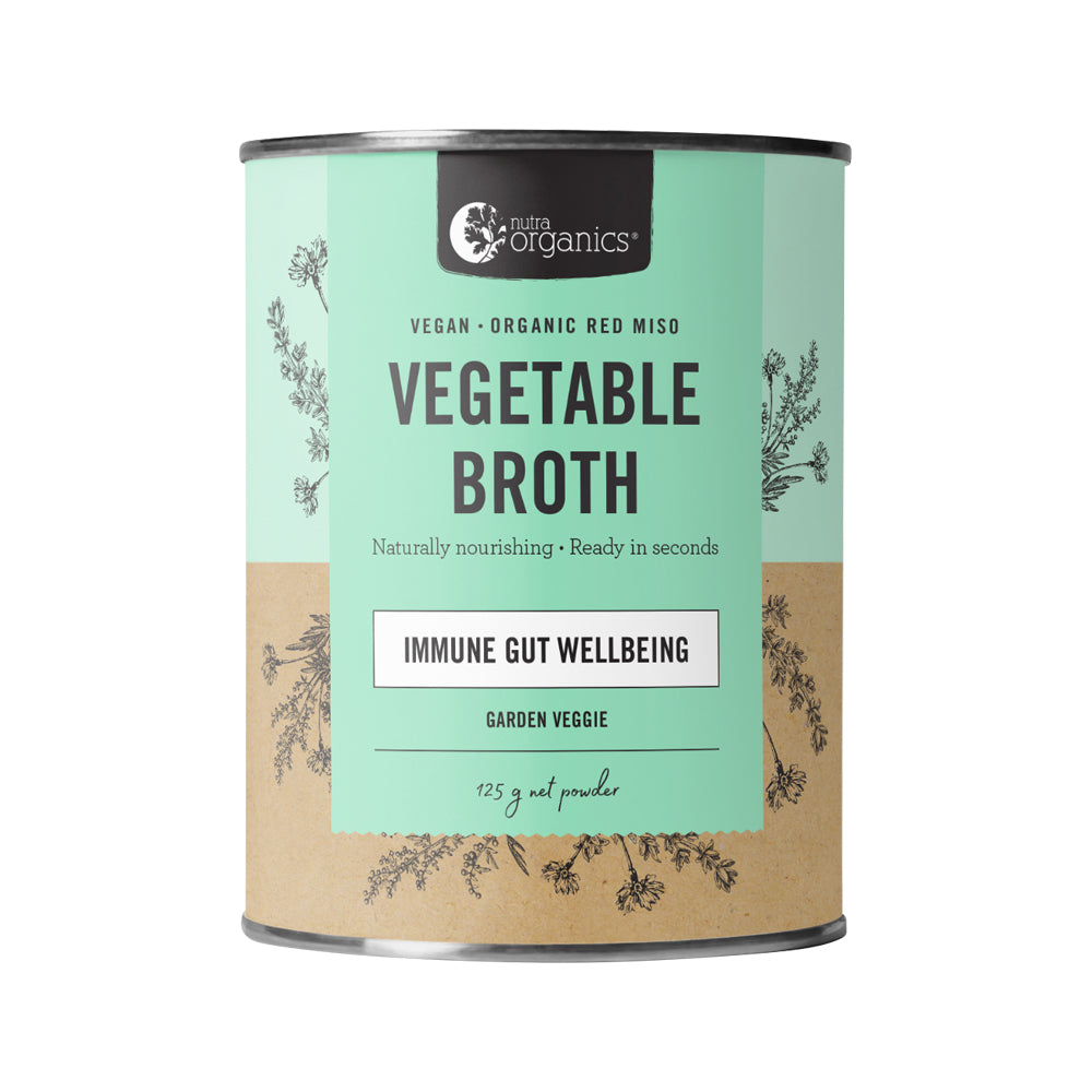 Nutra Org Broth Vegetable Garden Veggie 125g