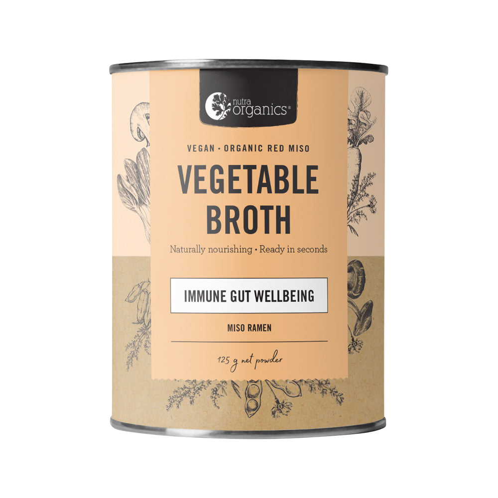 Nutra Org Broth Vegetable Miso Ramen 125g