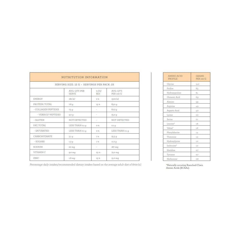 Nutra Org Collagen Beauty Unflavoured 225g