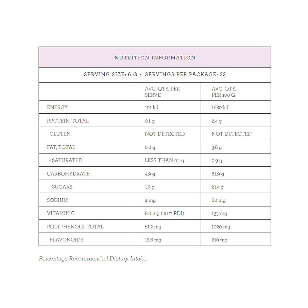 Nutra Org Org Acai Berry Blend 200g