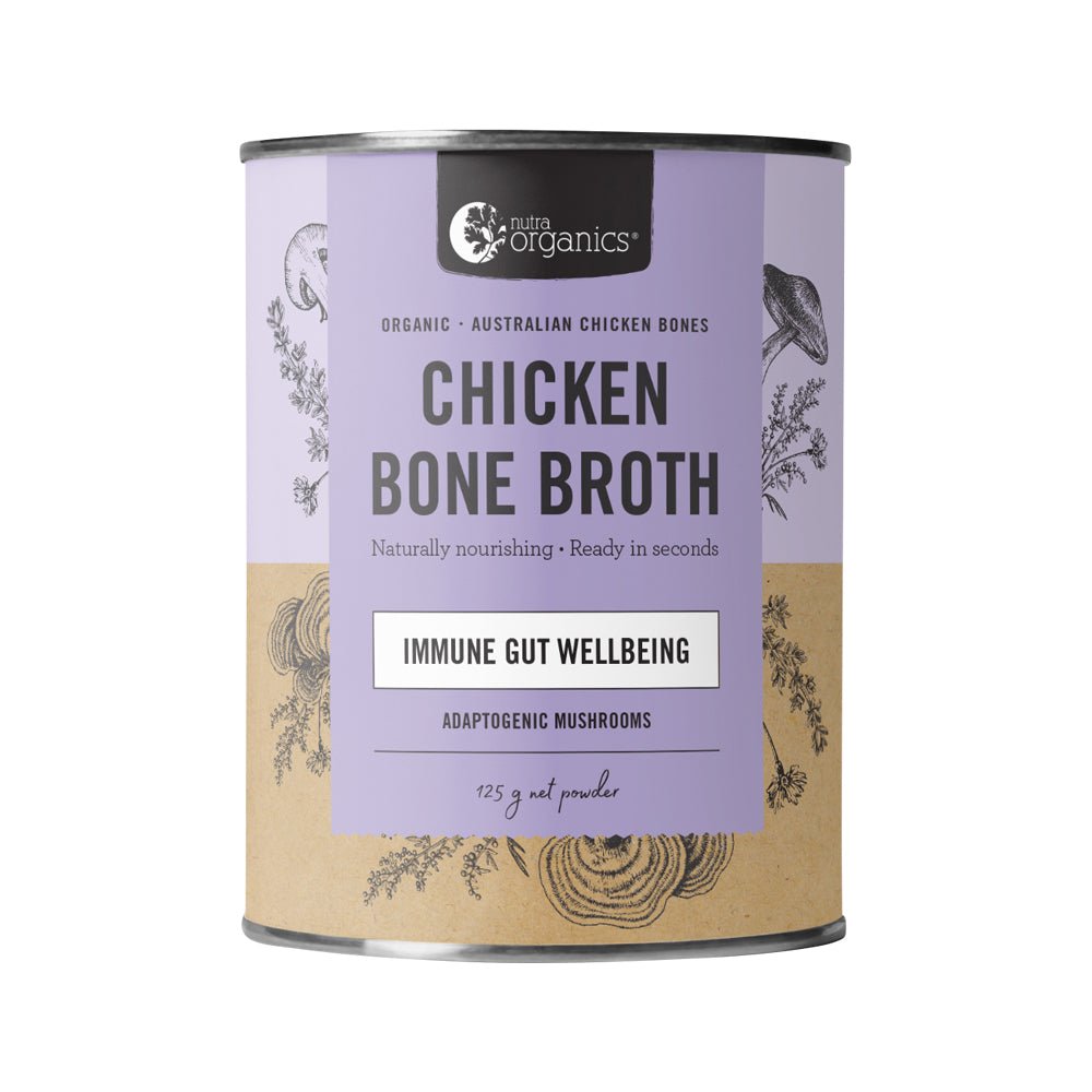 Nutra Org Org Bone Broth Chick Adaptogen Mushrooms 125g