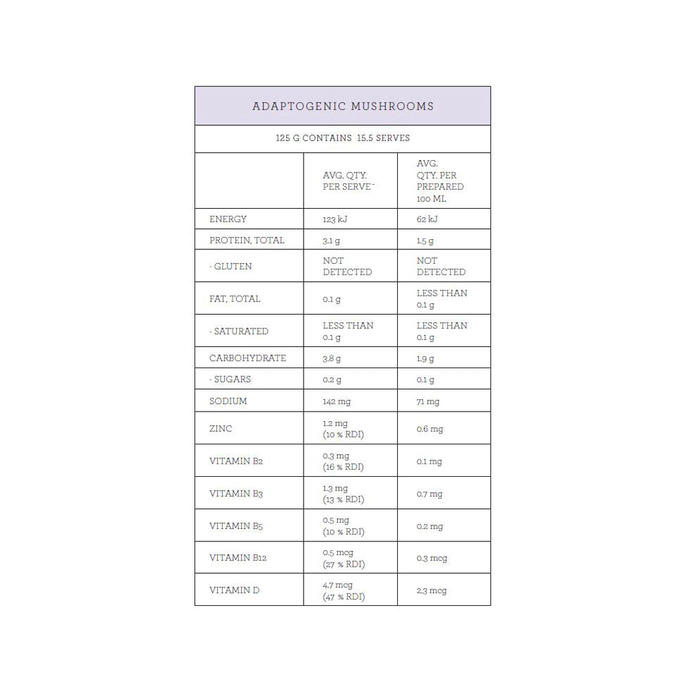 Nutra Org Org Bone Broth Chick Adaptogen Mushrooms 125g