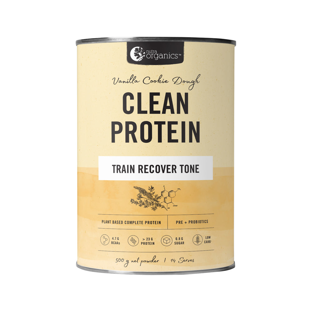 Nutra Org Protein Clean Vanilla Cookie Dough 500g