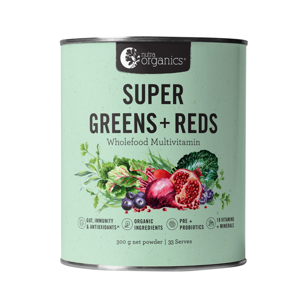 Nutra Org Org Super Greens Plus Reds 300g