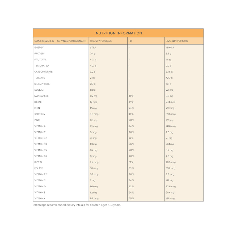 Nutra Org Org -Kids- Veggie Hero 125g