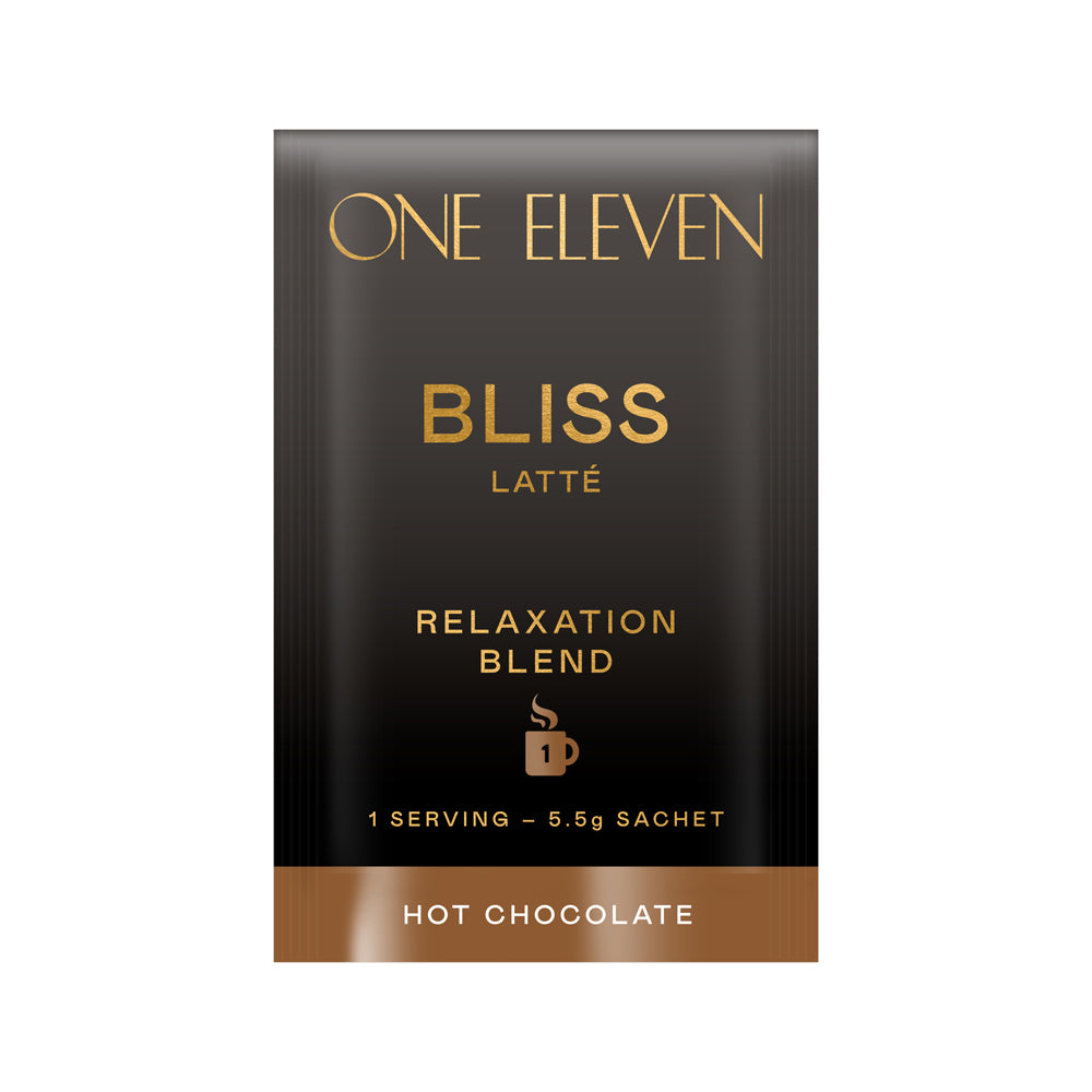 One Eleven Bliss Latte (Relaxation Blend) Hot Chocolate Sachet 5.5g x 20 Pack
