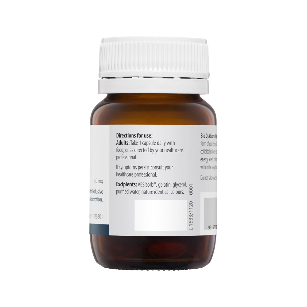 Metagenics Bio Q Absorb Ubiquinol 30c