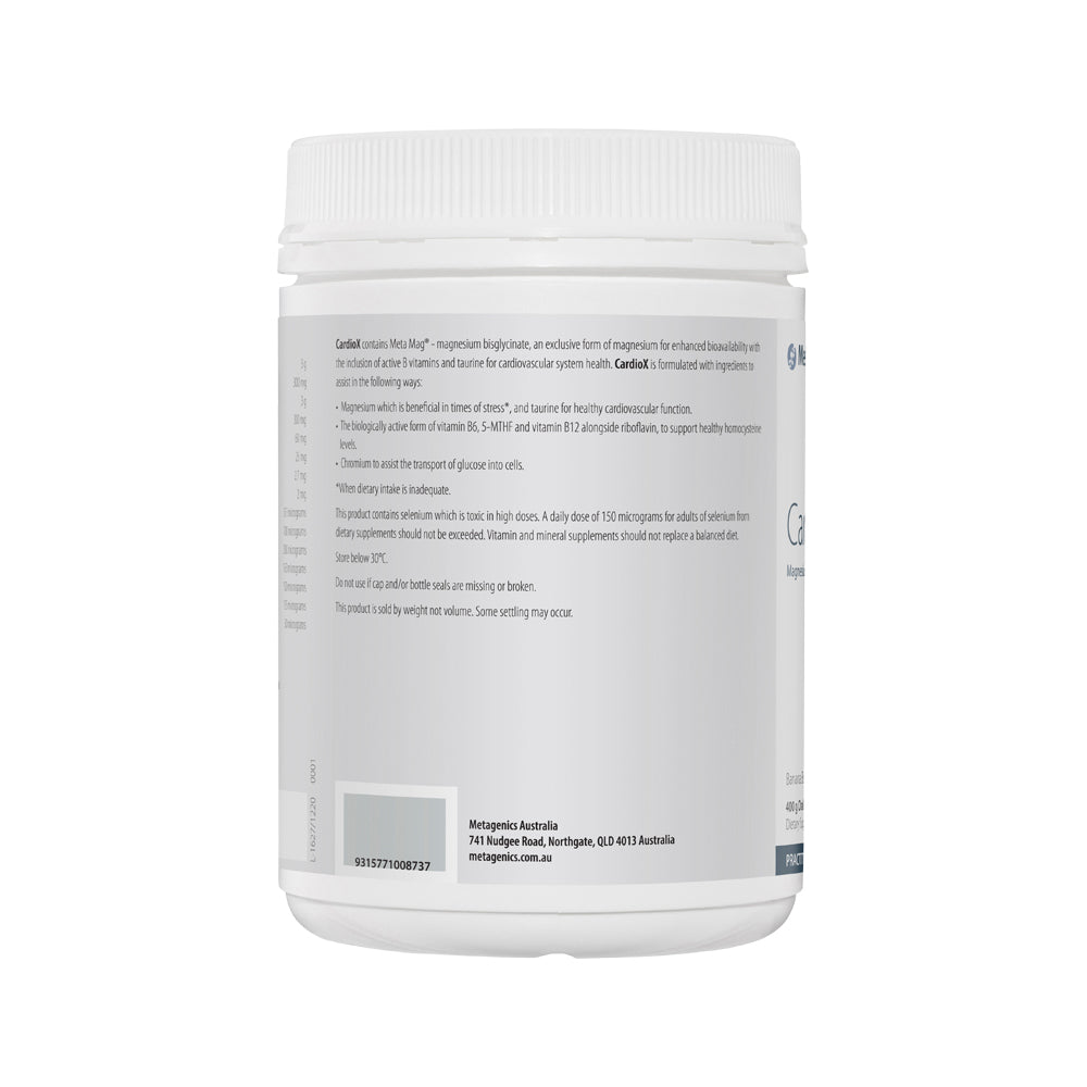 Metagenics Cardiox Banana Berry 400g