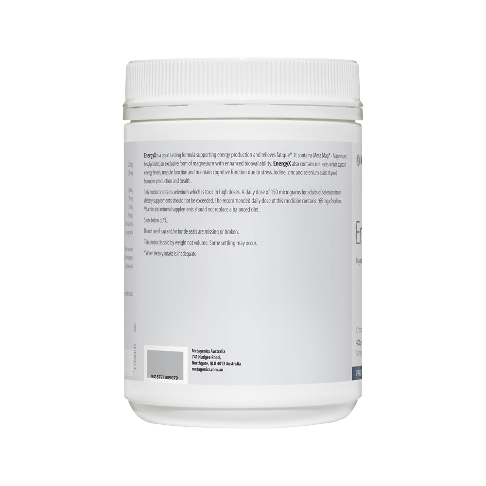 Metagenics Energyx Chocolate 400g