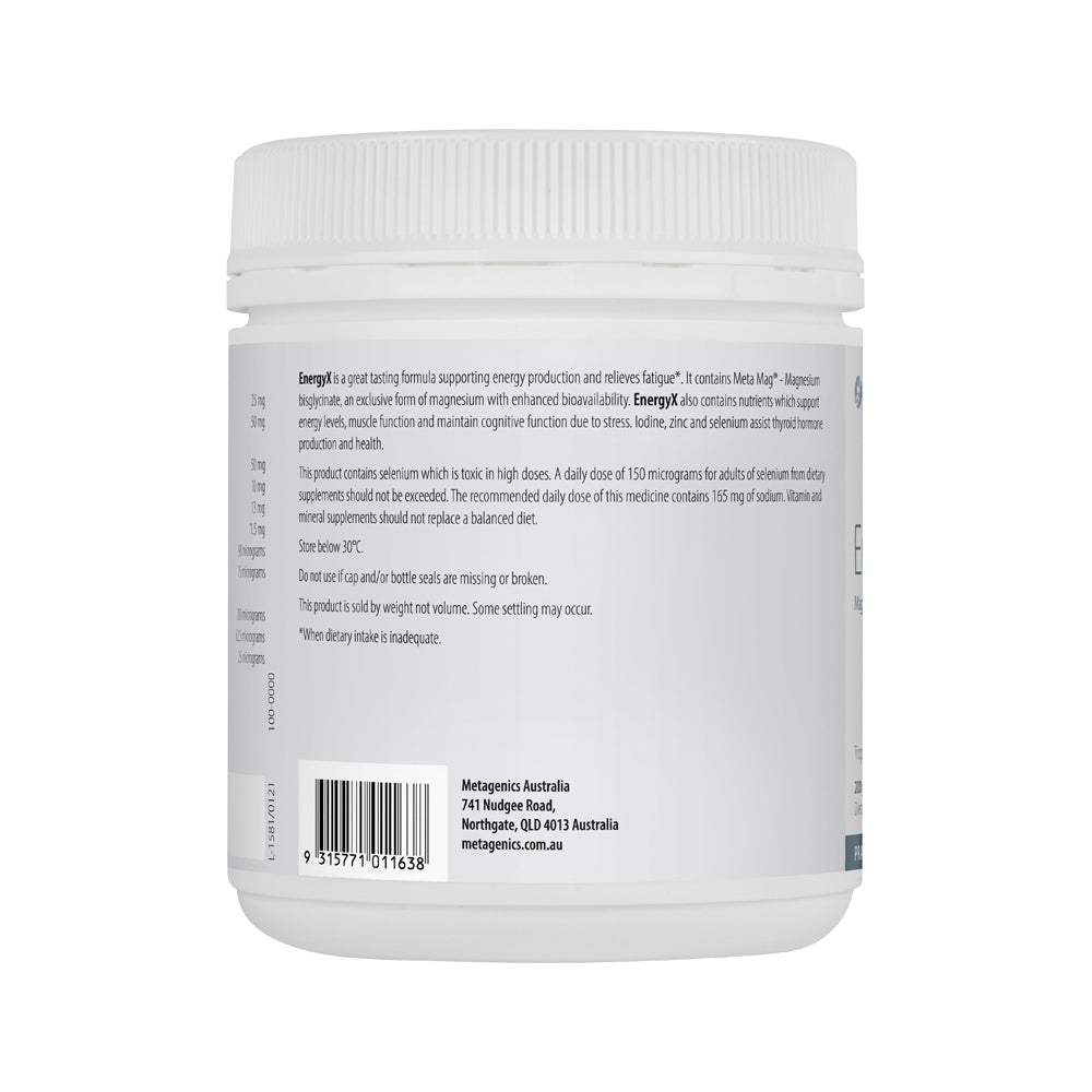 Metagenics Energyx Tropical 200g