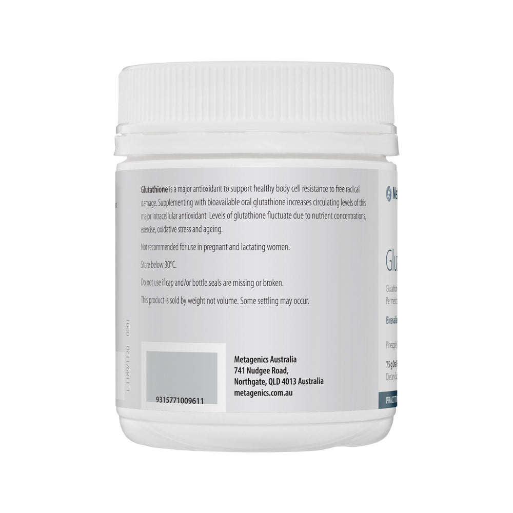Metagenics Glutathione Powder Pineapple 75g