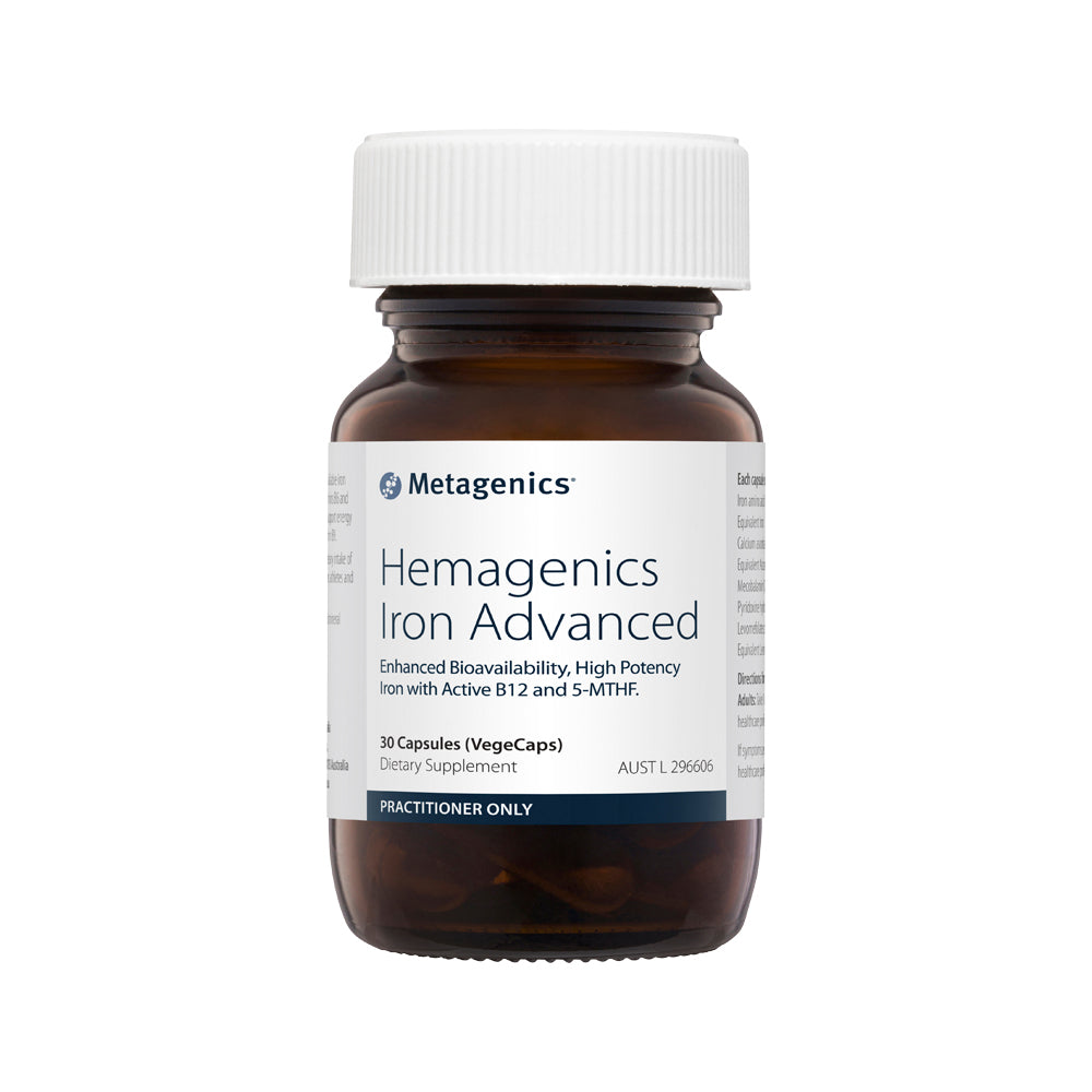 Metagenics Hemagenics Iron Advanced 30c
