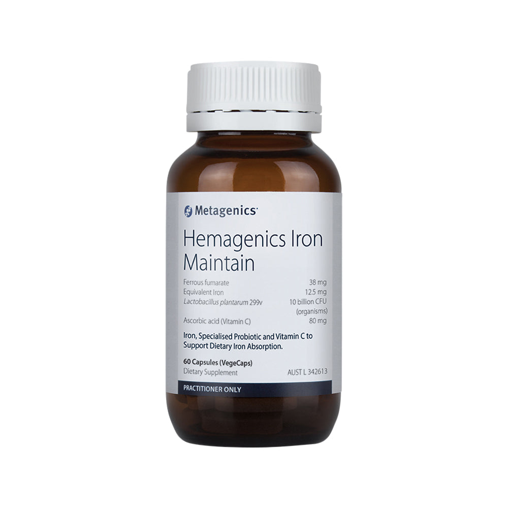 Metagenics Hemagenics Iron Maintain 60c