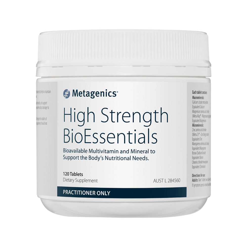 Metagenics High Strength Bioessentials 120t