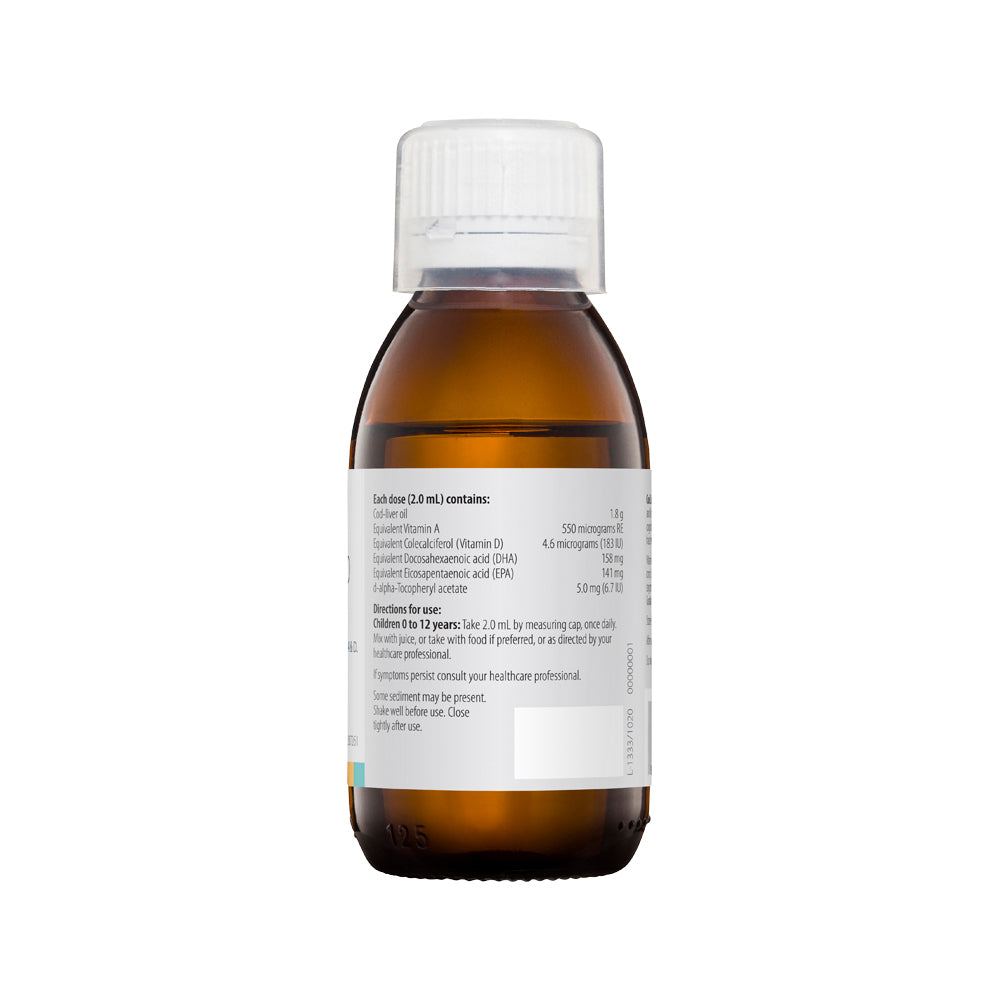 Metagenics Kids Cod Liv A & D For Kids Orange 100ml