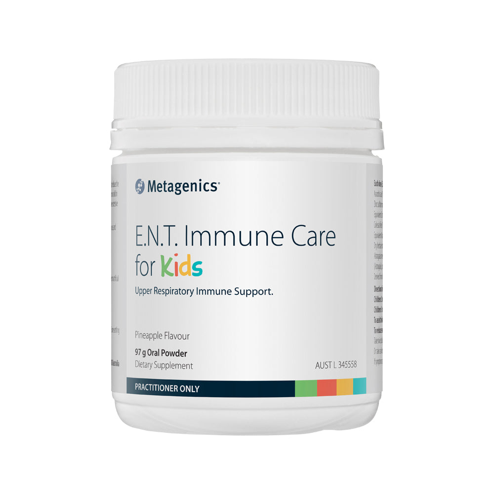Metagenics Kids E.n.t. Immune Care For Kids Pineapple 100g