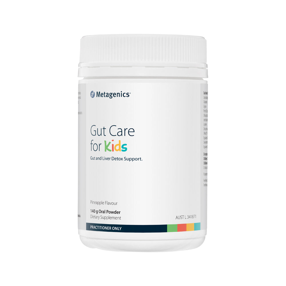 Metagenics Kids Gut Care For Kids Pineapple 140g
