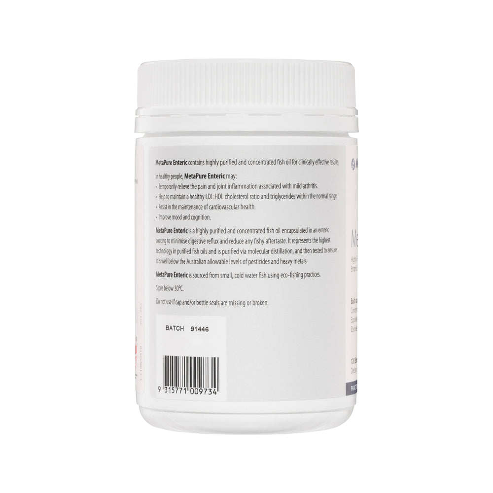 Metagenics Metapure Enteric 120c