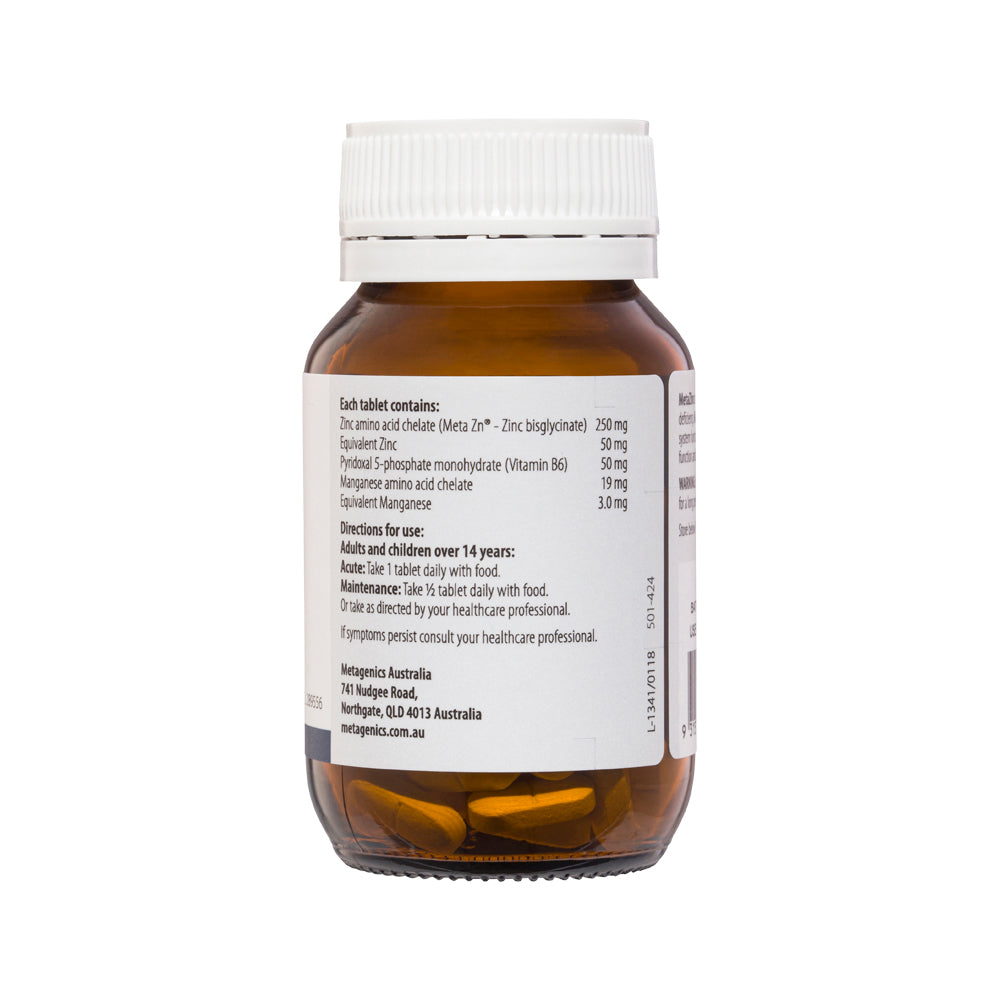 Metagenics Metazinc 120t