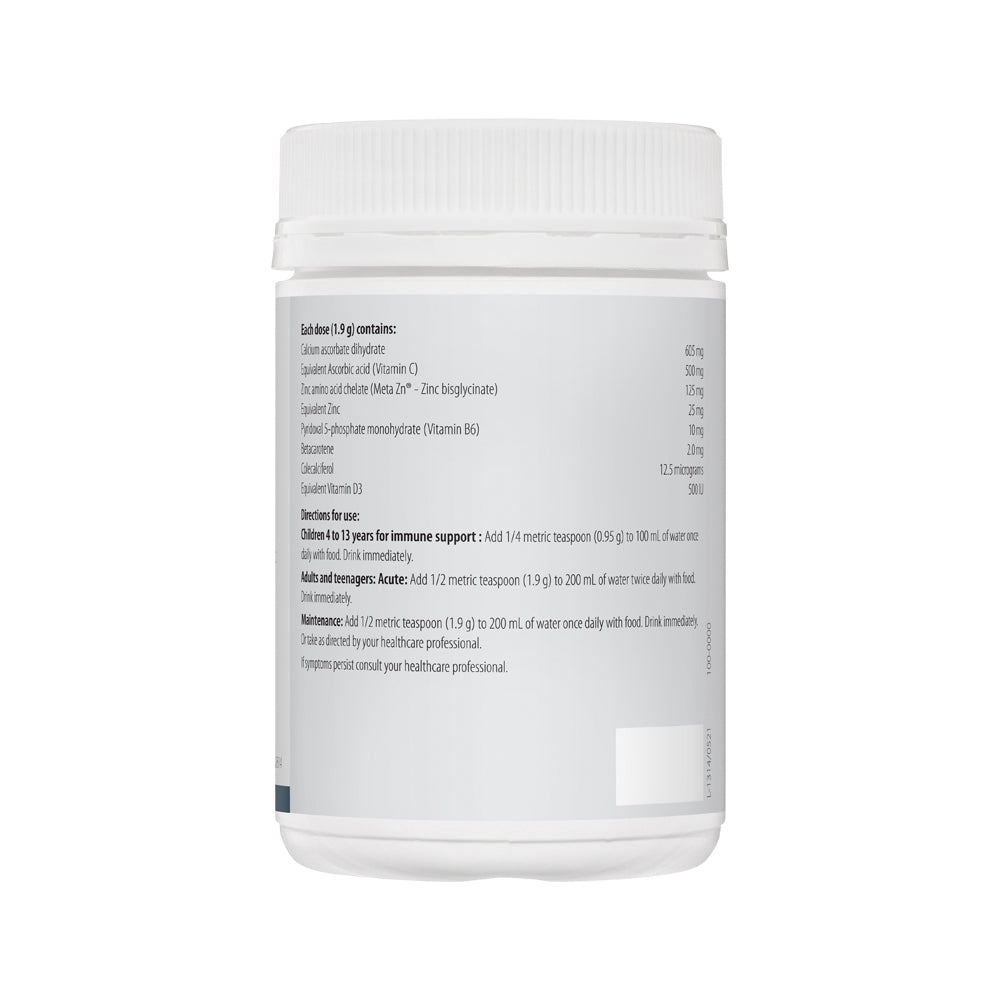 Metagenics Meta Zinc With Vitamin C Orange 228g