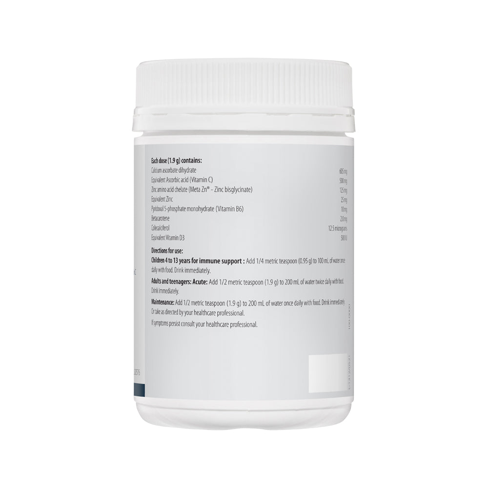 Metagenics Meta Zinc With Vitamin C Raspberry 228g