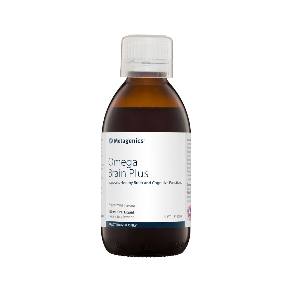 Metagenics Omegagenics Brain Plus Fish Oil 190ml