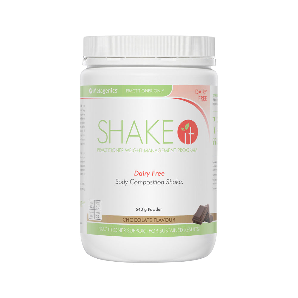 Metagenics Shake It Dairy Free Chocolate 640g