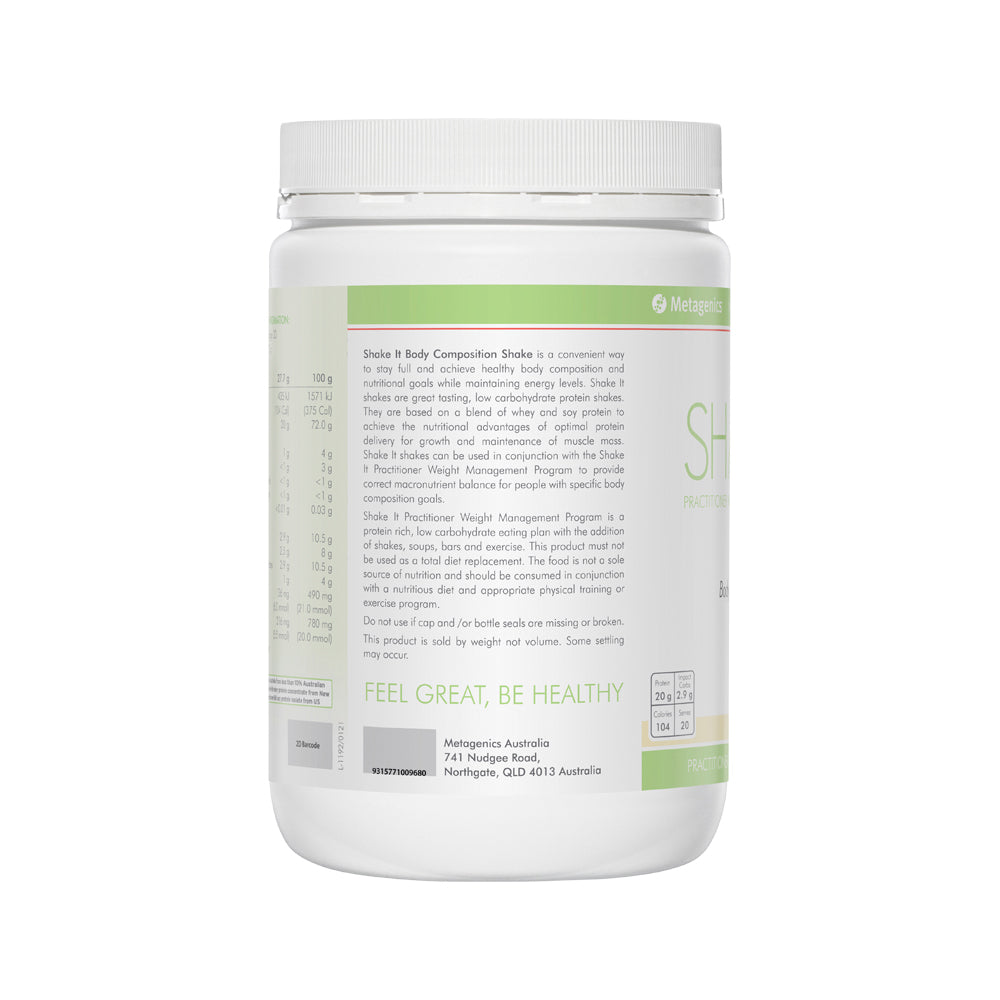 Metagenics Shake It Vanilla 554g