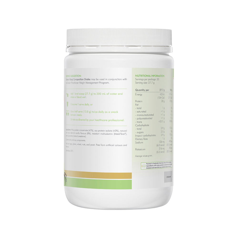 Metagenics Shake It Vanilla 554g