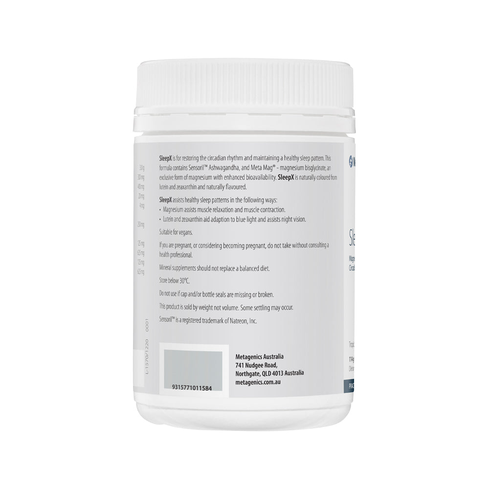 Metagenics Sleepx Tropical 114g