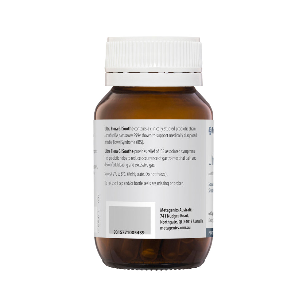 Metagenics Ultraflora Ibs Soothe Probiotic 60vc