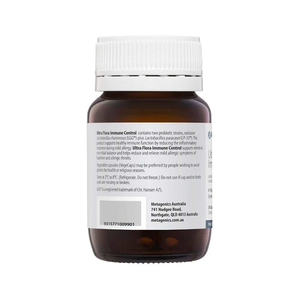 Metagenics Ultra Flora Immune Control 30vc