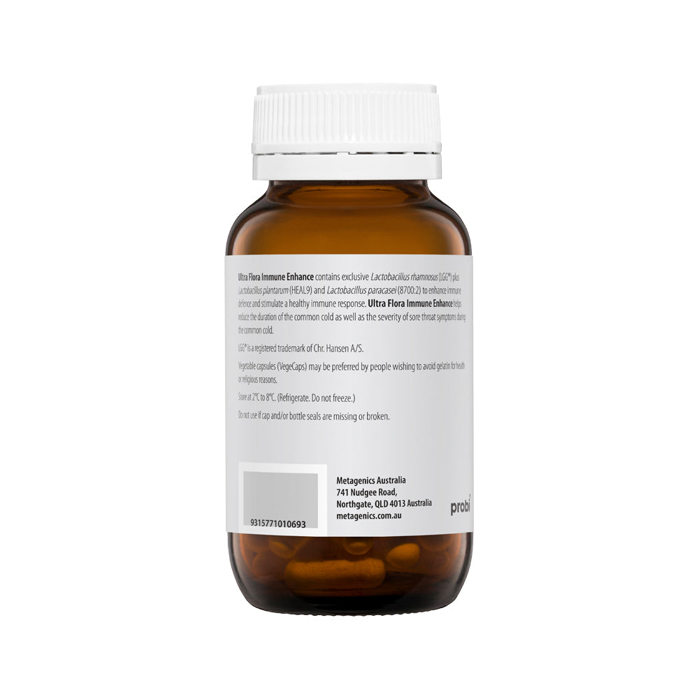 Metagenics Ultra Flora Immune Enhance 60vc