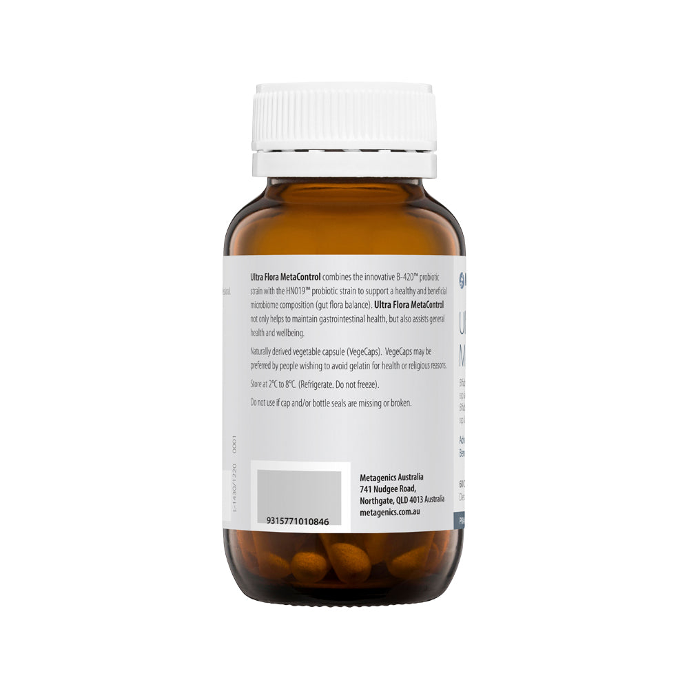 Metagenics Ultraflora Control Probiotic 60vc