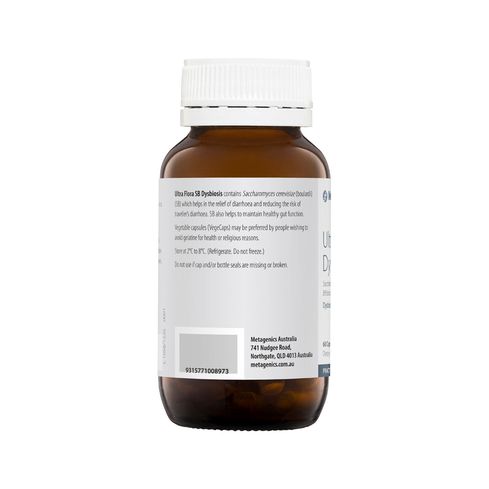 Metagenics Ultraflora Sb Diarrhoea Supp Probiotic 60vc