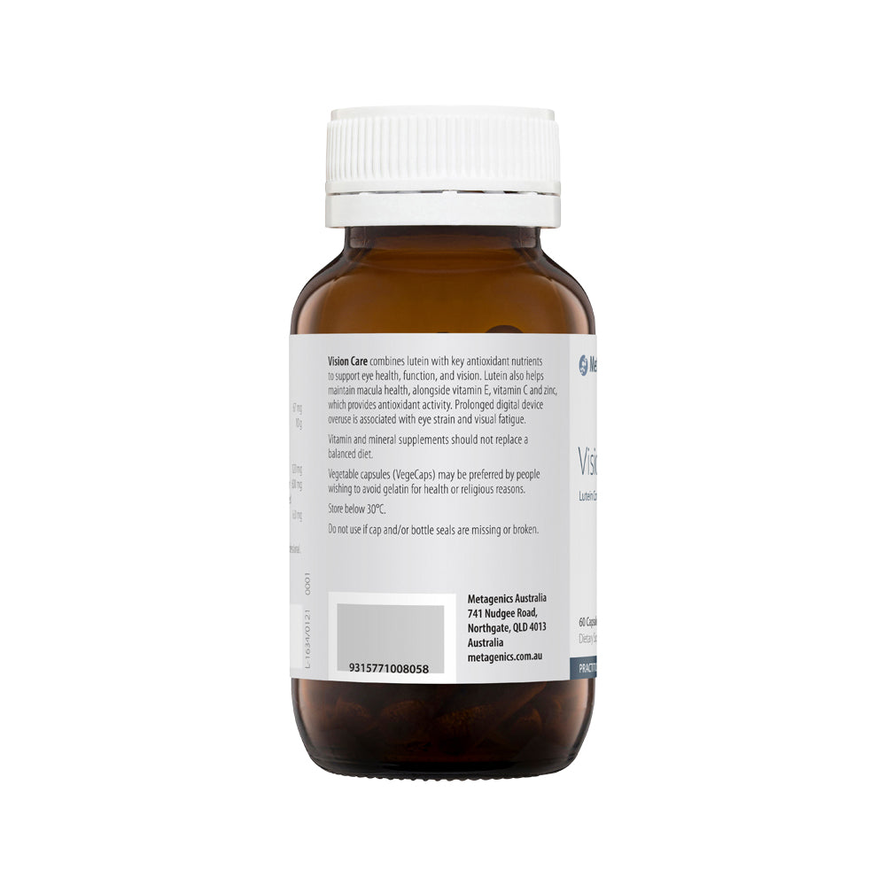 Metagenics Vision Care 60vc