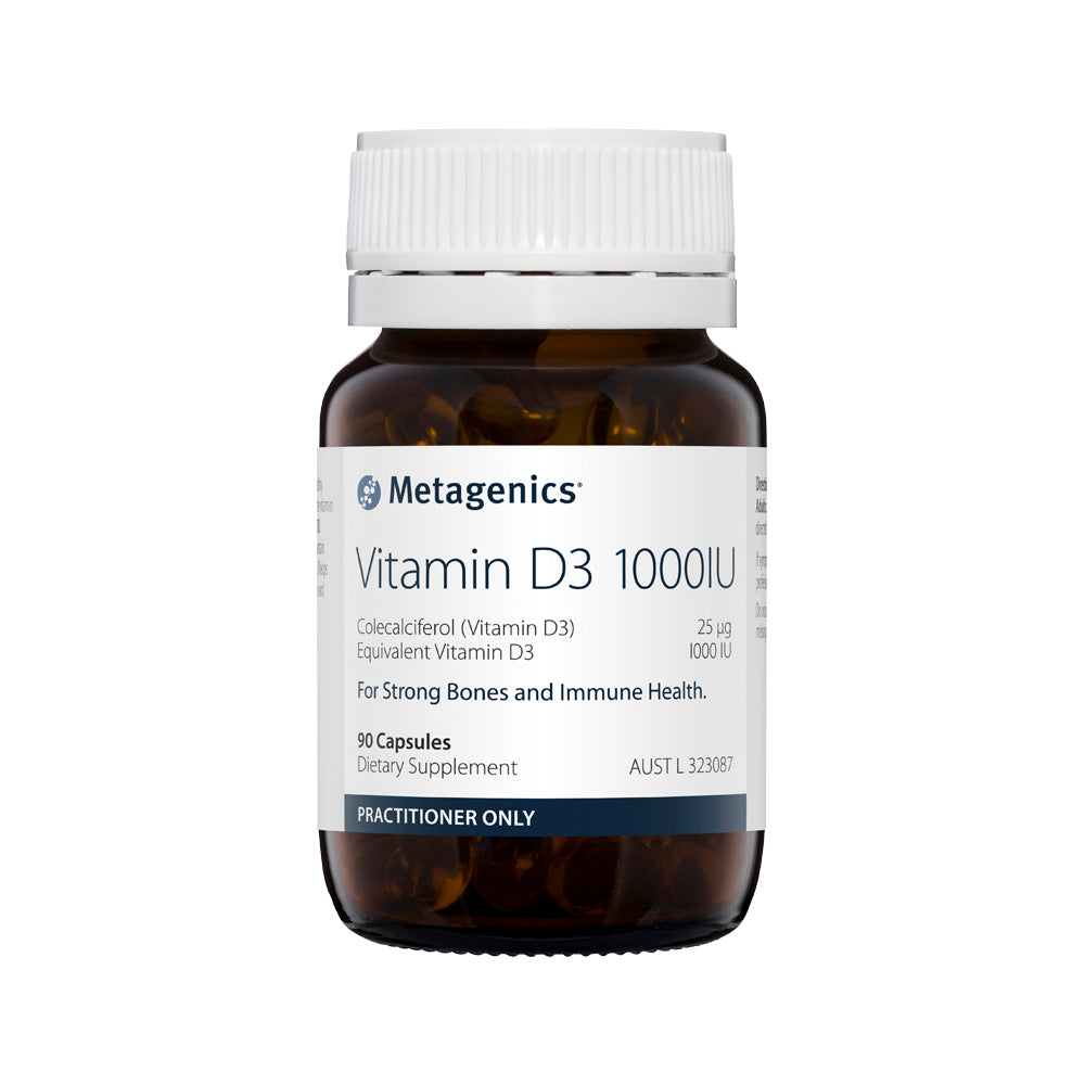 Metagenics Vitamin D3 1000iu 90c