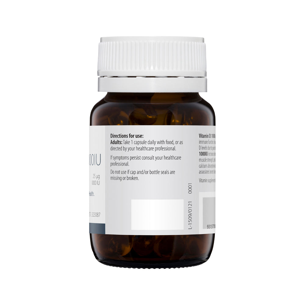 Metagenics Vitamin D3 1000iu 90c