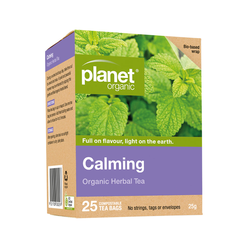 Planet Organic Org Calming Herbal Tea X 25 Tea Bags