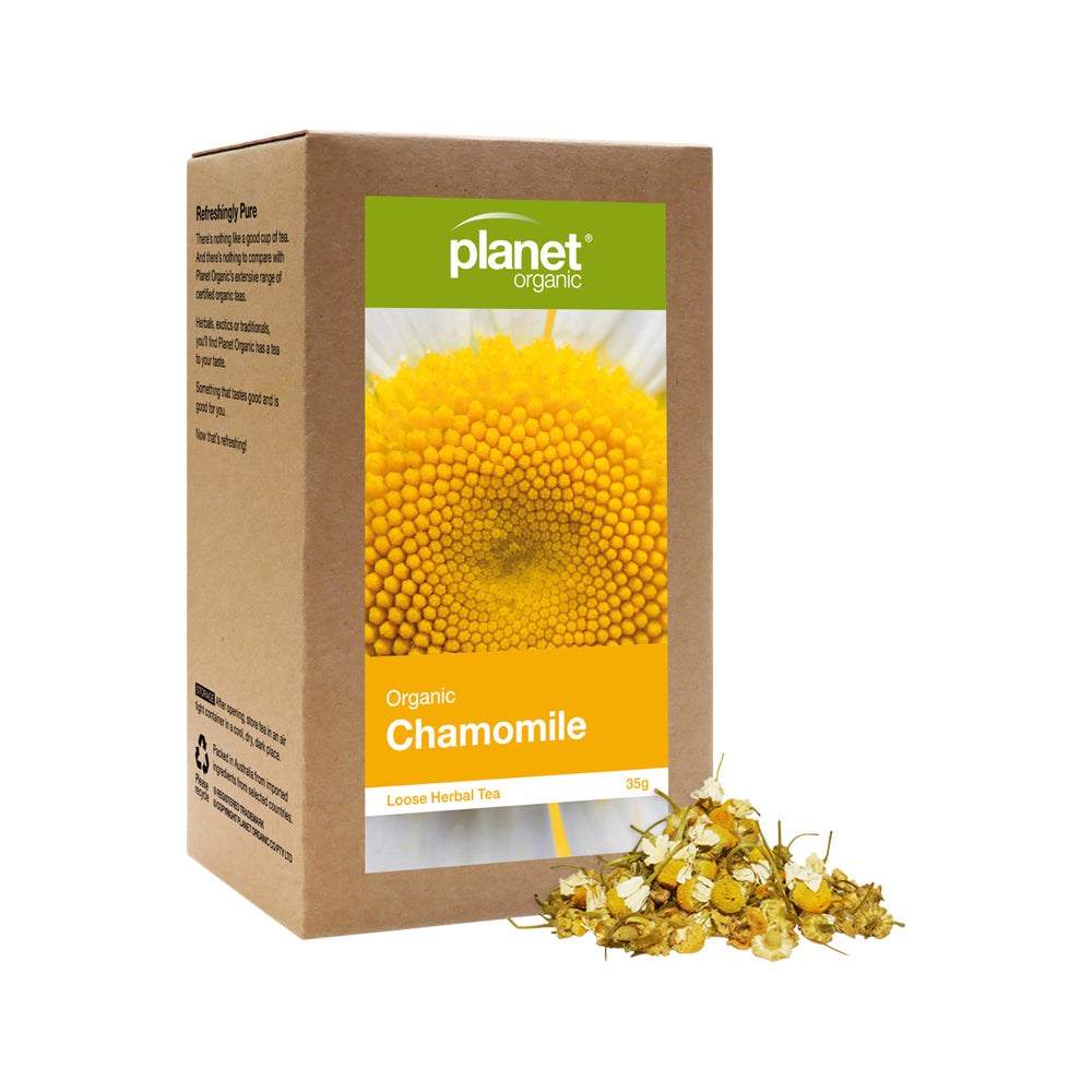 Planet Organic Org Chamomile Loose Leaf Tea 35g
