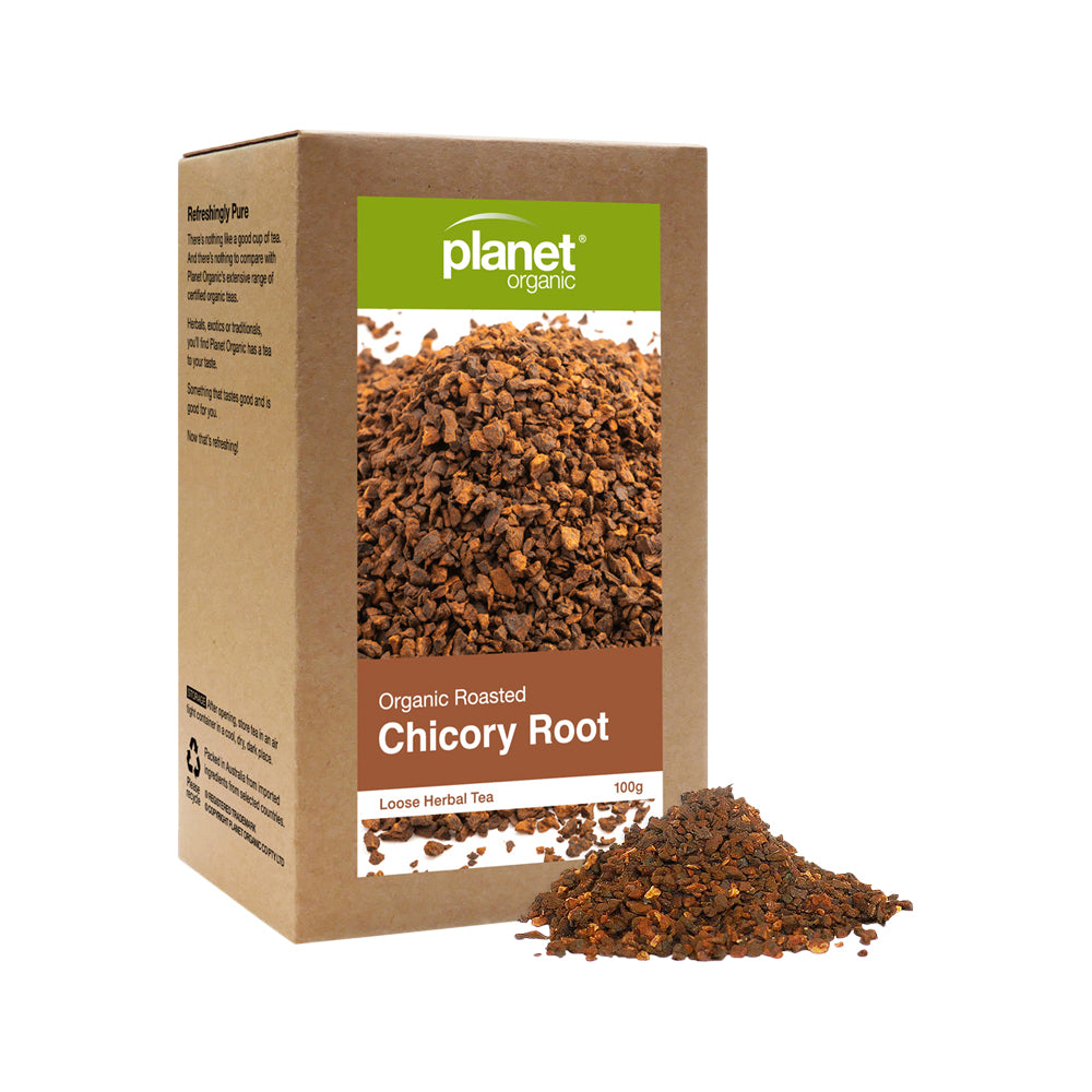 Planet Organic Org Chicory Root Roast Loose Leaf Tea 100g