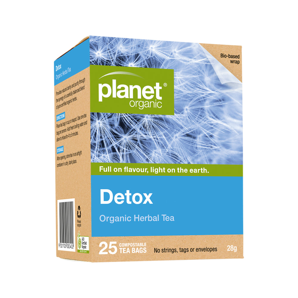 Planet Organic Org Detox Herbal Tea X 25 Tea Bags